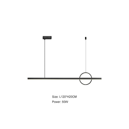DecorBites™ Geometric Copper Chandelier: Minimalist Bar & Restaurant Atmosphere