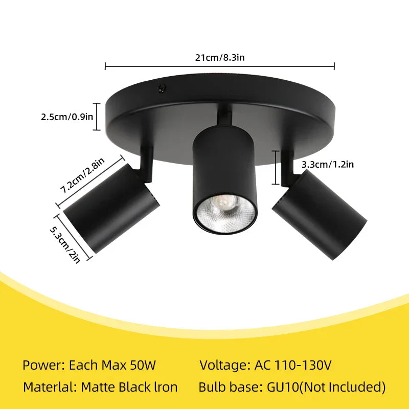 Aluminum Adjustable Spotlights