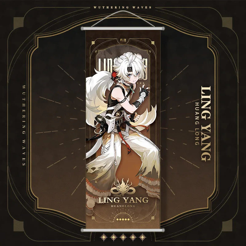 Wuthering Waves Anime Wall Scroll