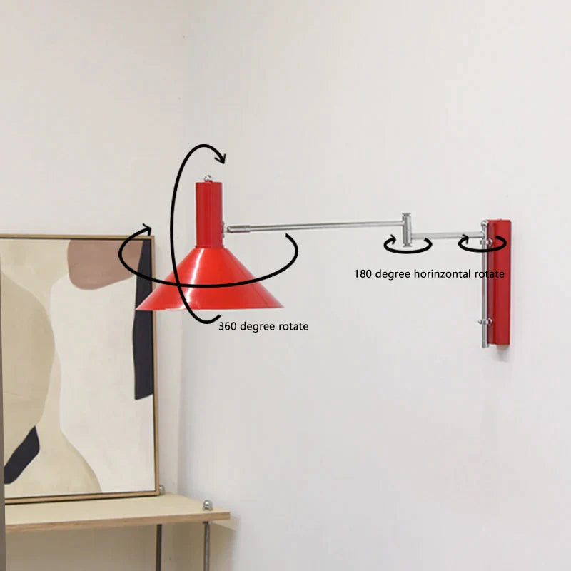 Metal Extendable Wall Lamp