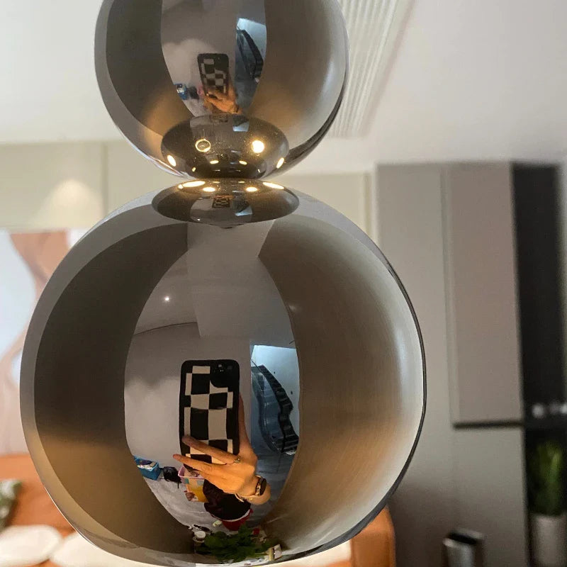Nordic Modern Bedroom Bedside Multi Ball Pendant Lamp Creative Living Room Restaurant Bar Kitchen Gourd Hanging Lights  Lighting
