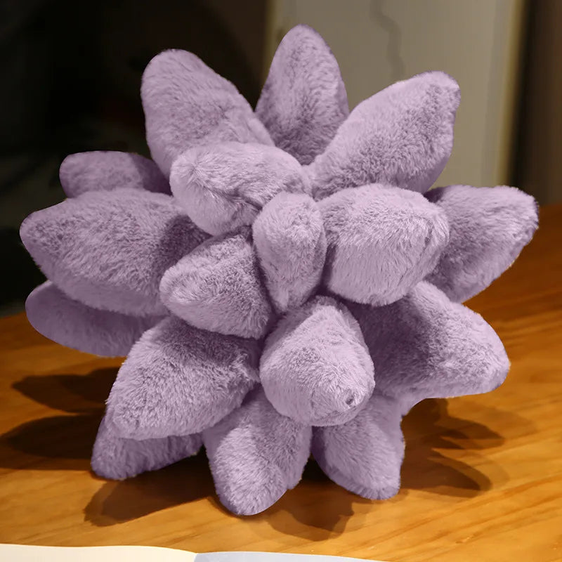 DecorBites™ Lavender Succulent Hippie Room Decor Throw Pillows