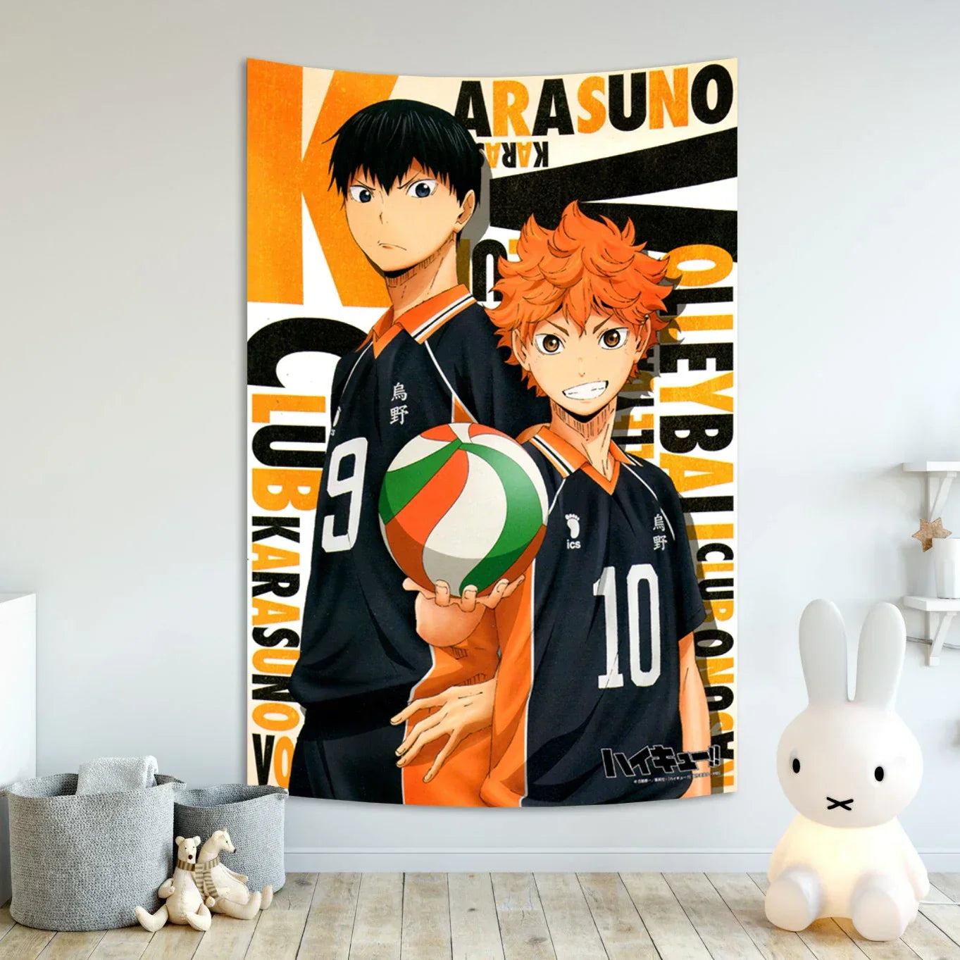 DecorBites™ Haikyuu Anime Poster Tapestry Room Canvas | Aesthetic Wall Decor Art