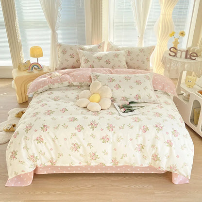 DecorBites™ Cotton Printed Bedding Set for Sweet Cozy Sleep