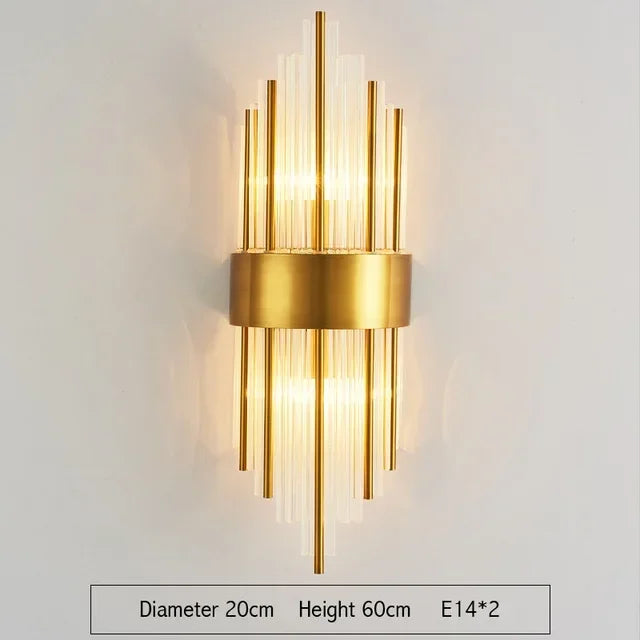 DecorBites™ LED Wall Lamps: Modern Indoor Decor for Bedroom, Living Room, Study, Corridor & Aisle