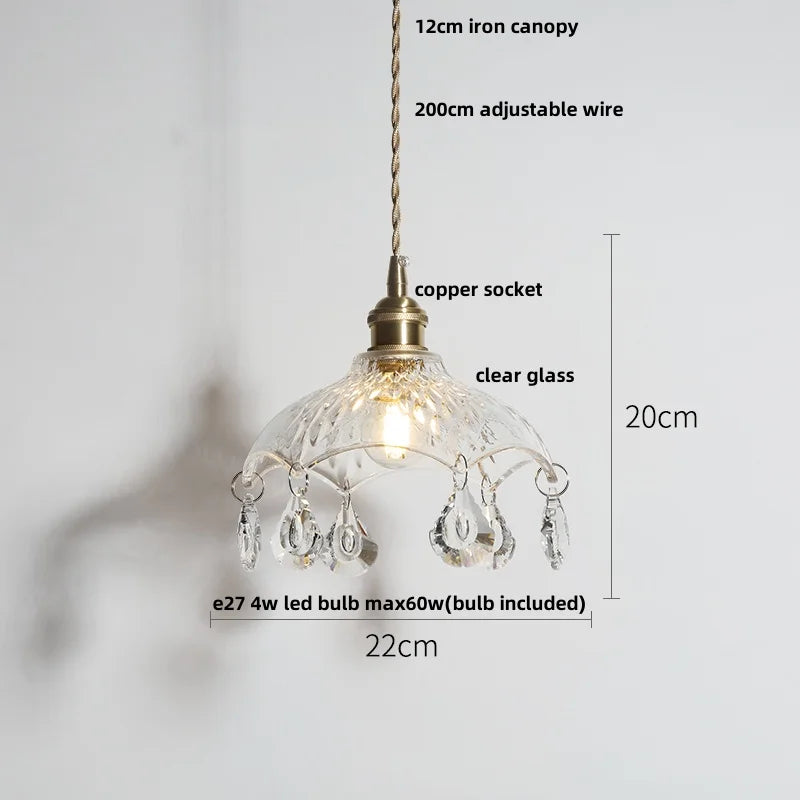 Green Adjustable Pendant Light