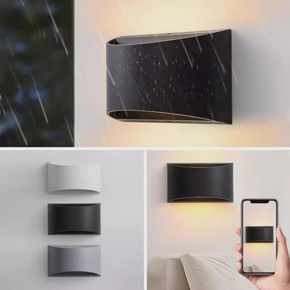 Aluminum LED Wall Light Fixture