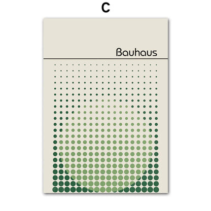 Abstract Canvas Wall Art Green