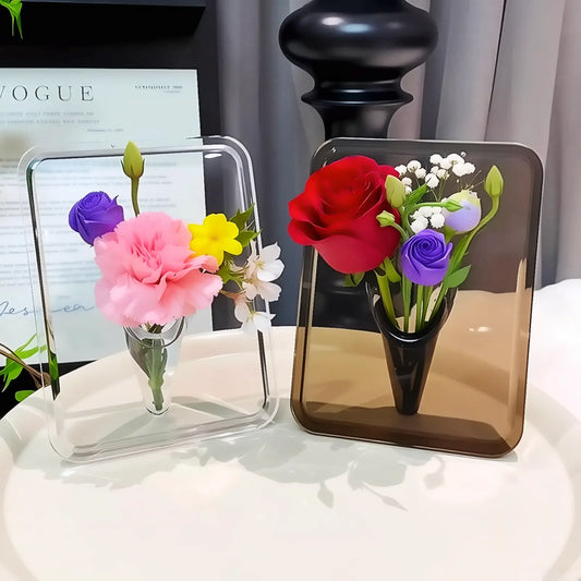 Acrylic Flower Vase Centerpiece