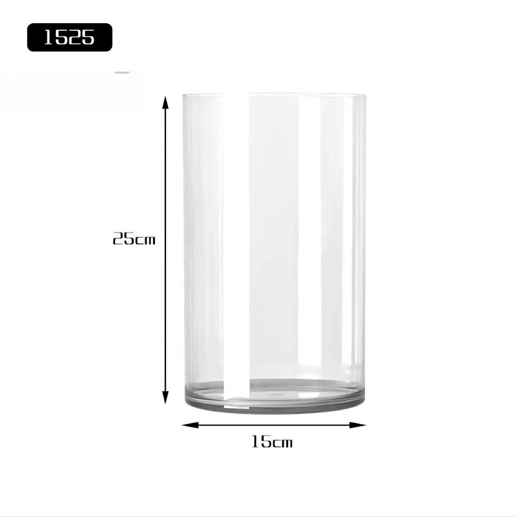 Acrylic Flower Vase Transparent Decorative