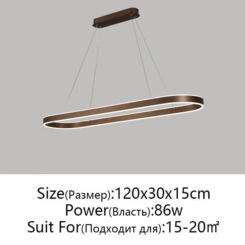 Aluminum Nordic Ceiling Chandelier