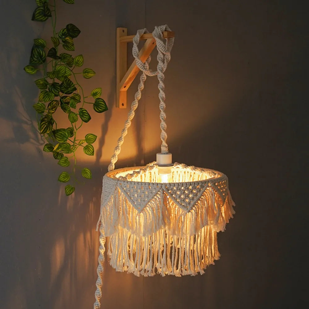 Boho Industrial Pendant Lamp