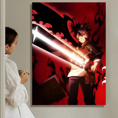 Anime Poster Removable Wall Art
