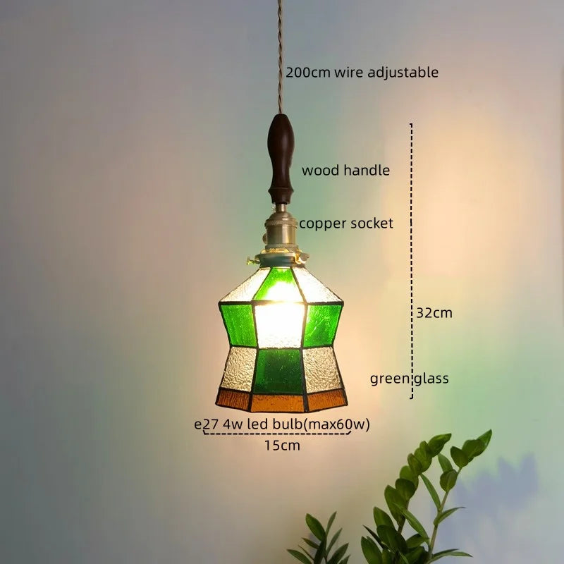 LED Copper Pendant Light