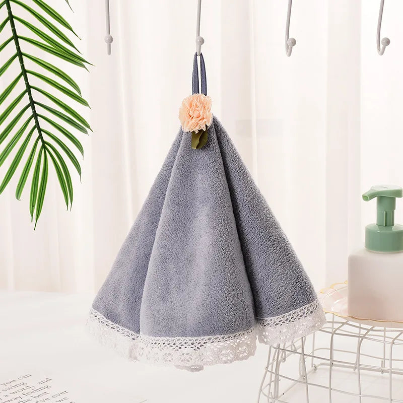 Cotton Lace Hand Towel