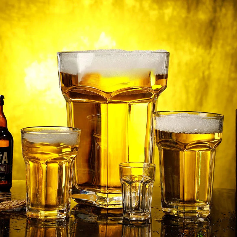 Clear Glass Beer Mug