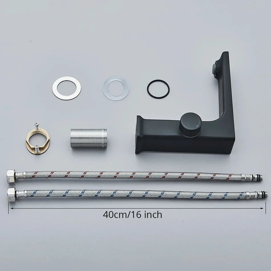 Matte Grey Basin Faucet