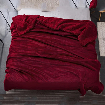 DecorBites™ Cozy Plush Blanket: Soft, Warm, Lightweight for Bedroom & Sofa All Seasons