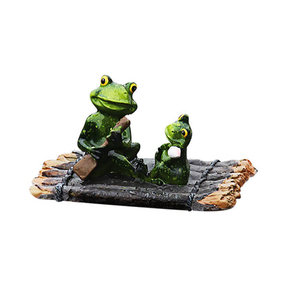 DecorBites™ Garden Water Floating Animal Statue Crafts for Outdoor Decor and Pond Decoration