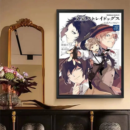 Anime Poster Self-adhesive Wall Decor