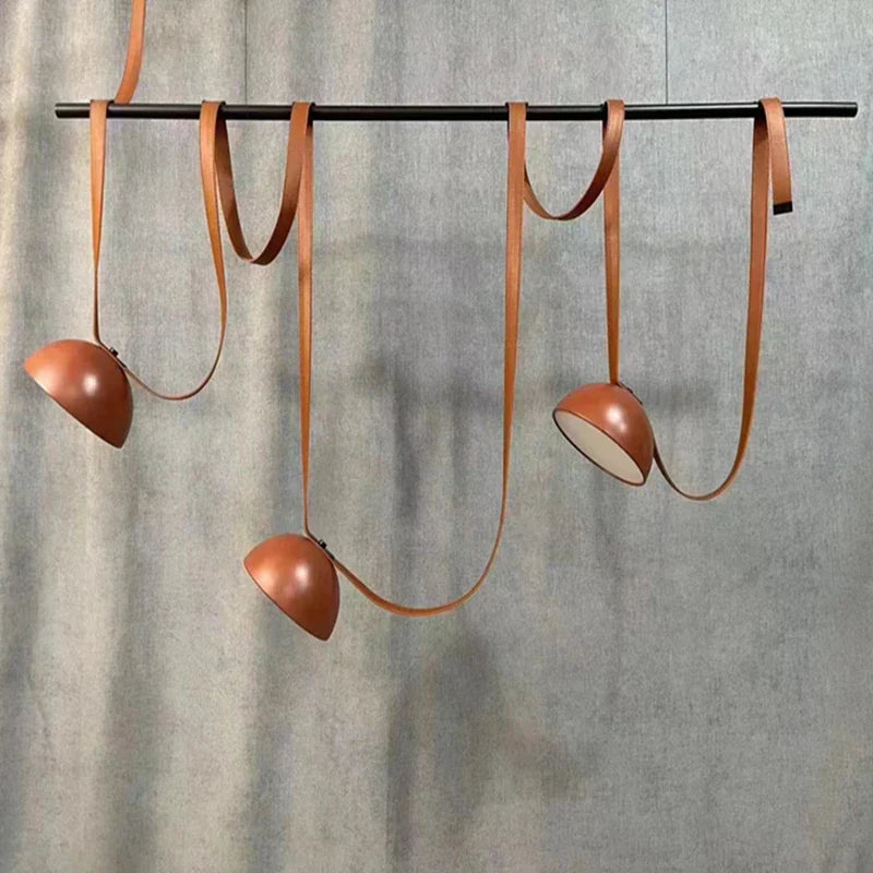 Leather Nordic Pendant Light