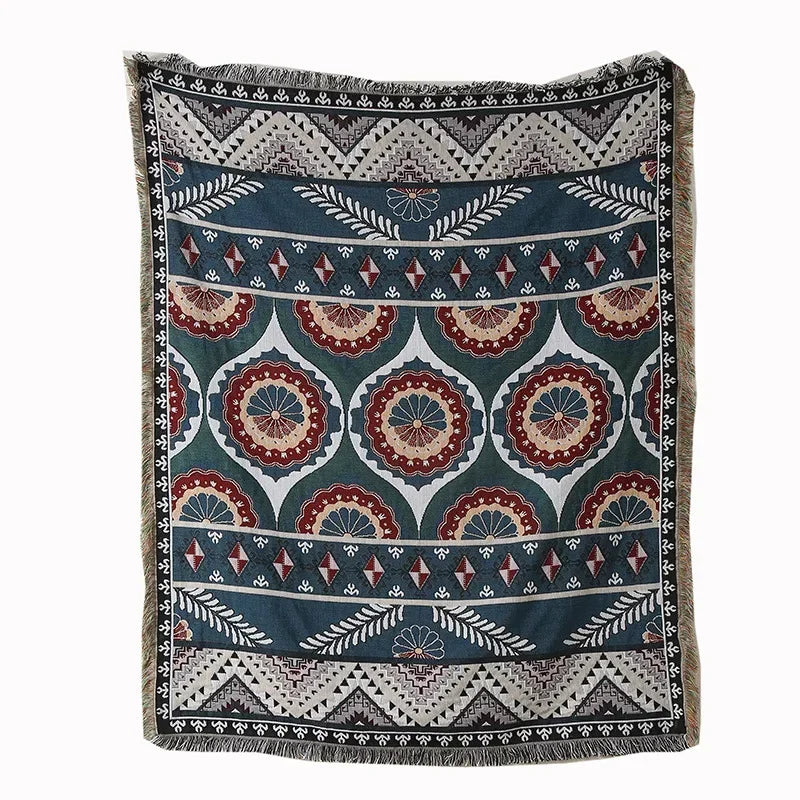 Gothic Cotton Tapestry Blanket