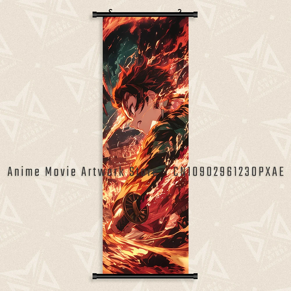 Anime Poster Canvas Wall Art Decor