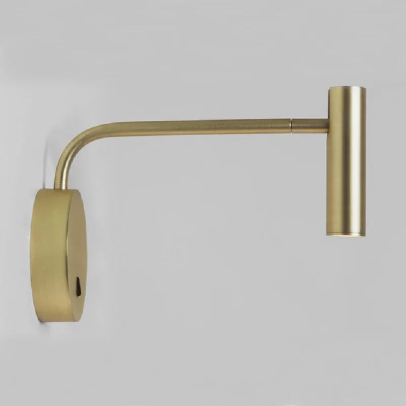 DecorBites™ Gold LED Wall Lights 9W Switch Indoor Bedroom Living Room Sconce