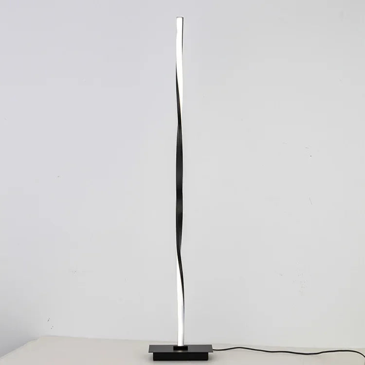 Gold Black Modern Floor Lamp