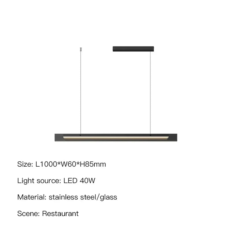 Nordic Gold LED Chandelier