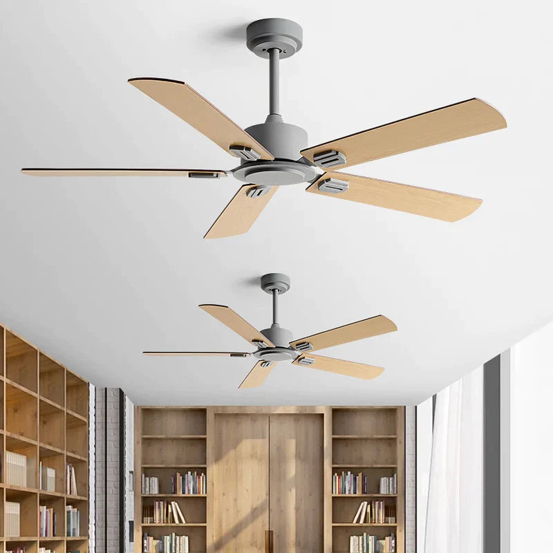DecorBites™ 56-Inch Black Industrial Style Ceiling Fan with Remote Control for Indoor Use