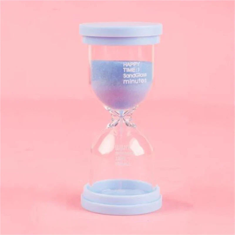 DecorBites™ Hourglass Sand Timer Desktop Ornament for Kids and Home Decor