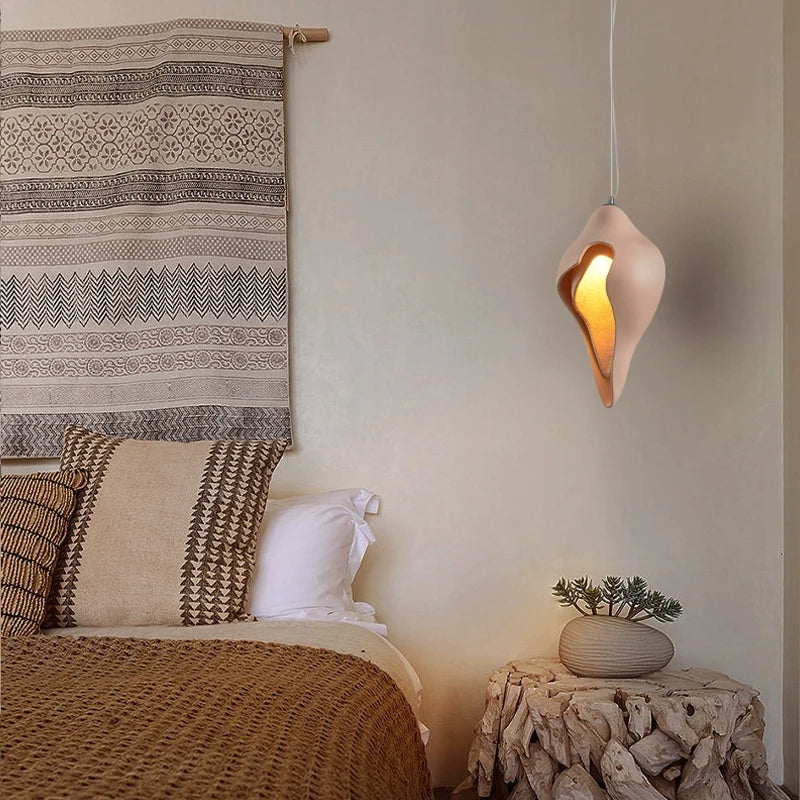 DecorBites™ Conch Chandelier: Creative Design Pendant Light for Restaurant, Bar, Bedroom Decor