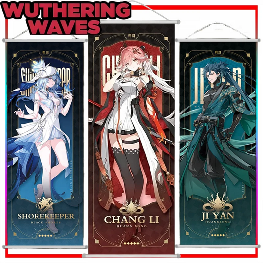 Wuthering Waves Anime Wall Scroll