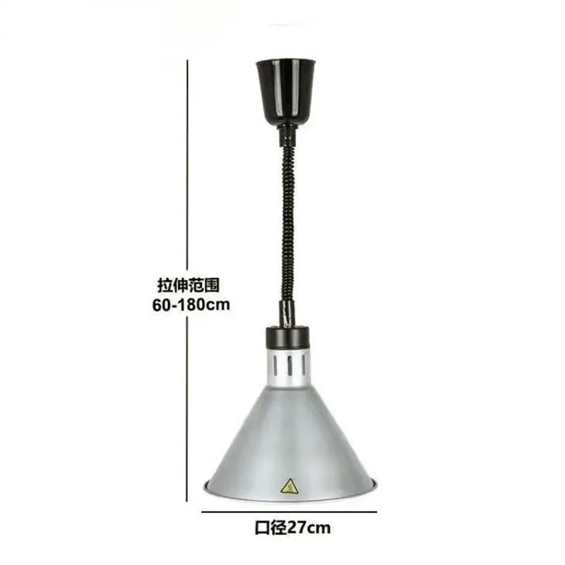 DecorBites™ Electric Telescopic Heat Lamp for Food Preservation in Restaurants