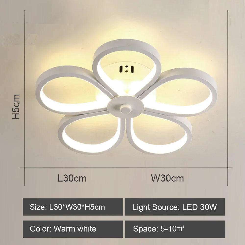 DecorBites™ LED Ceiling Light for Modern Living Room Bedroom Lighting