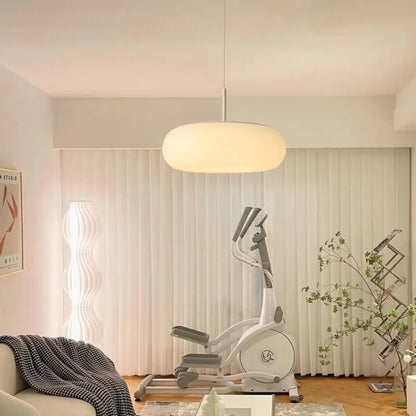 DecorBites™ Cream Apple LED Pendant Light for Cozy Illumination in Home Décor