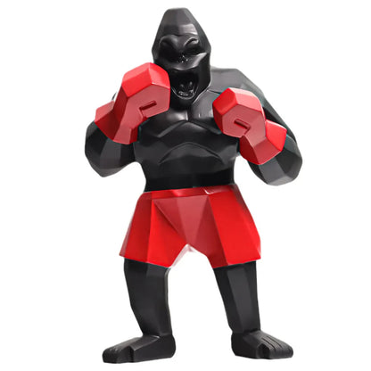 DecorBites™ King Kong Sculpture: Creative Gorilla Desk Decor and Gift