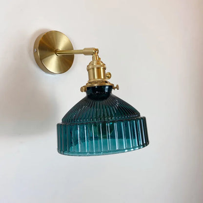 DecorBites™ Glass Shade LED Wall Lamp for Luxury Living Room Decor