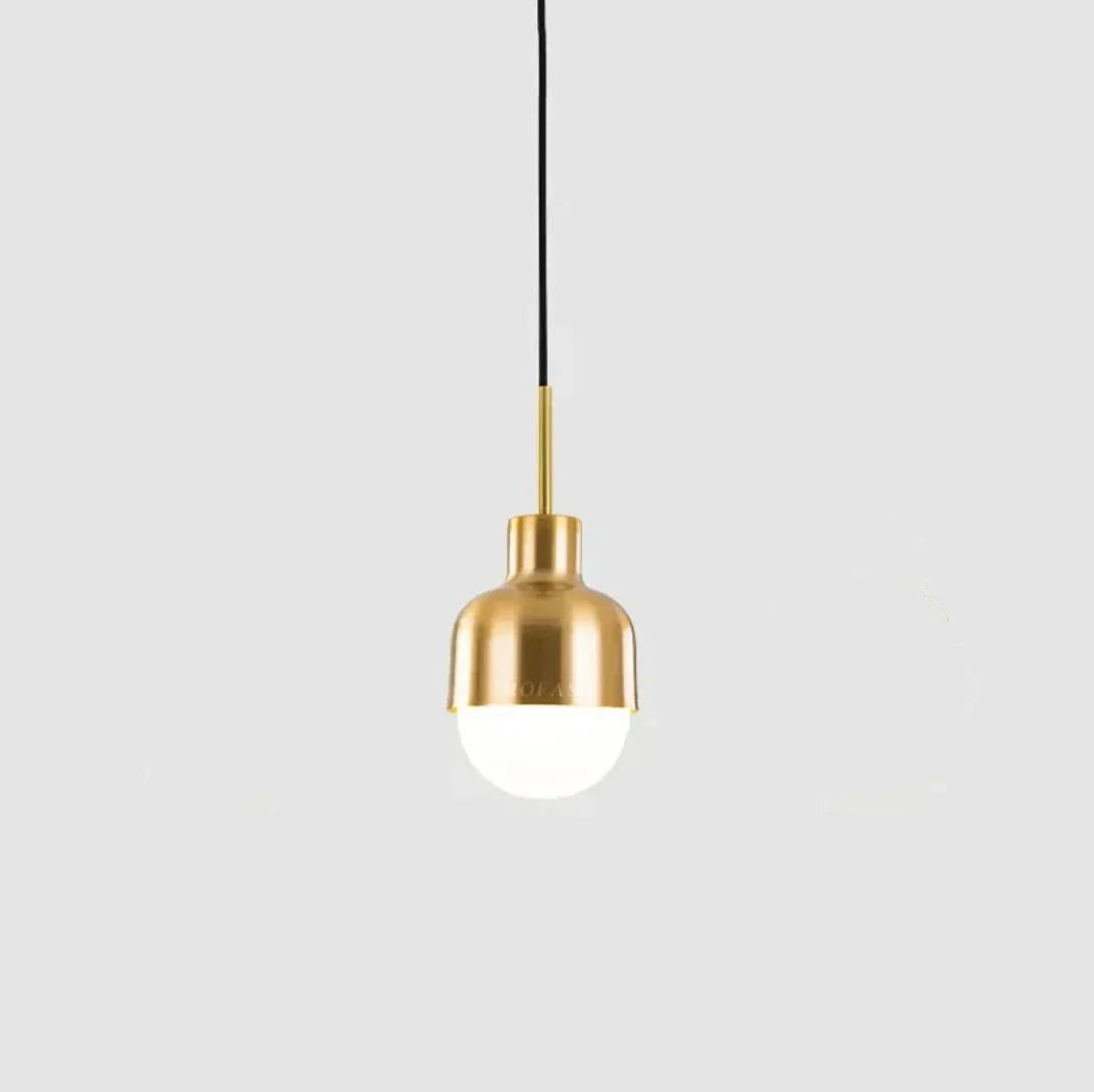 Gold Iron LED Pendant