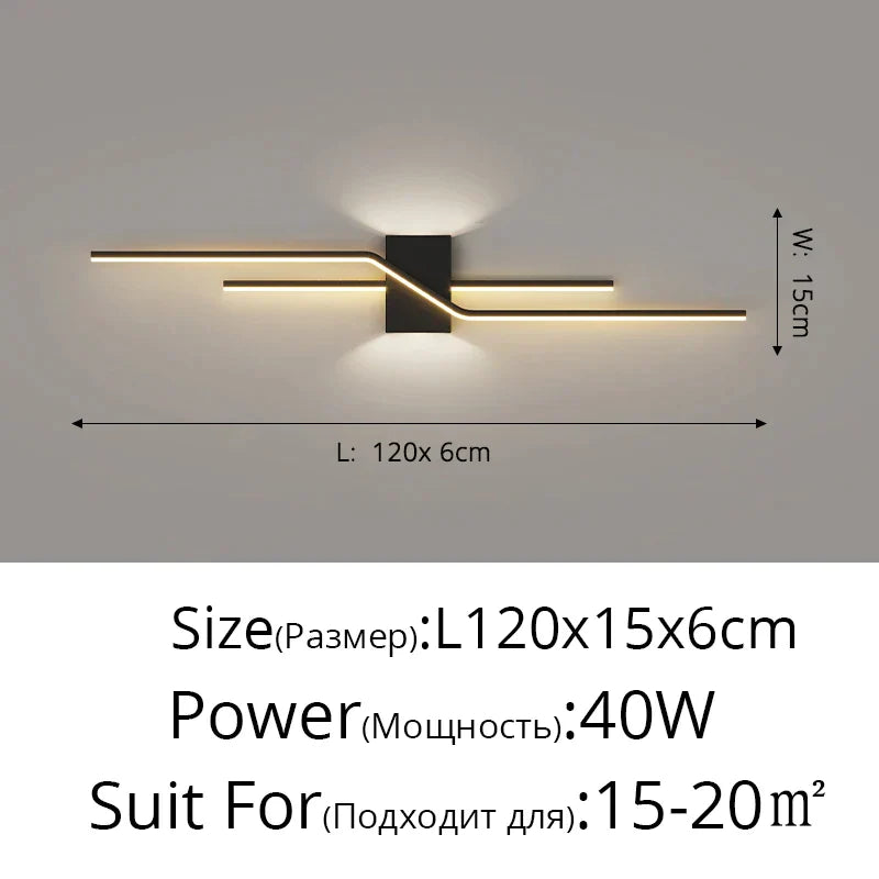 DecorBites™ LED Wall Lamp: Modern Design for Aisle, Bedroom, Closets. Ideal Indoor Lighting Solution.