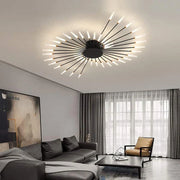 Black Fireworks Ceiling Light