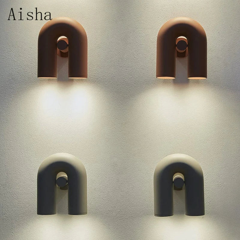 DecorBites™ LED U-shaped Wall Lamp for Bedroom and Living Room