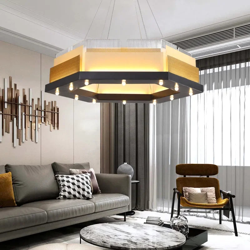 Postmodern Art LED Chandelier