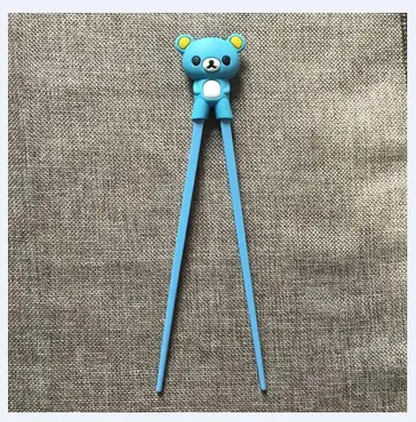 DecorBites™ Kids' Bear Panda Cat Learning Chopsticks Set: Fun Training Gift for Children