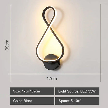 DecorBites™ LED Wall Light for Modern Home Lighting Chandelier & Ceiling Lamp Sconce