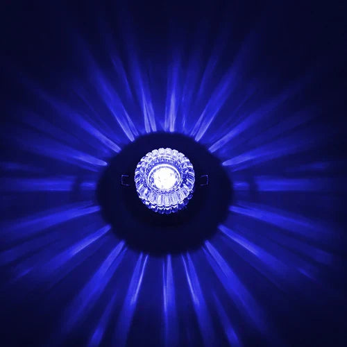 DecorBites™ Crystal LED Flush Mount Ceiling Light for Modern Living Spaces