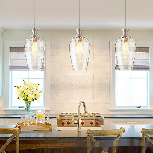 Glass Corridor Kitchen Kitchen Island Restaurant Small Pendant Lamp