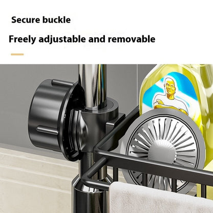 Kitchen Faucet Scullery Multifunctional Storage Rack