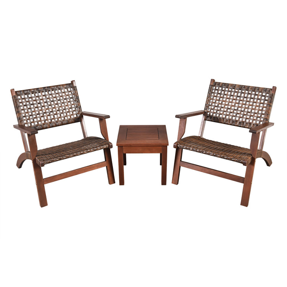 Wooden Patio Furniture Set Outdoor Relaxation
